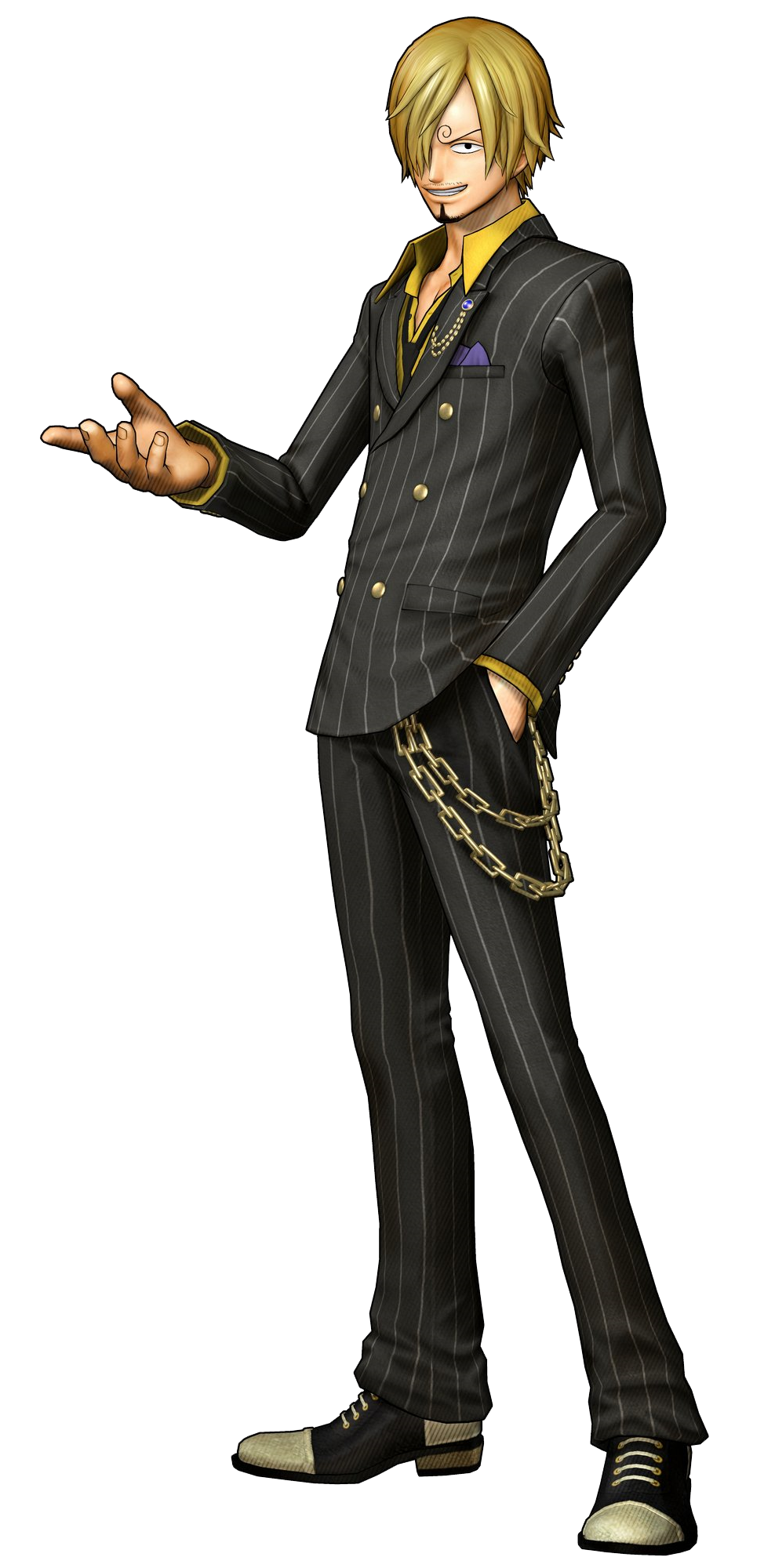 One Piece Sanji Transparent Background PNG Image