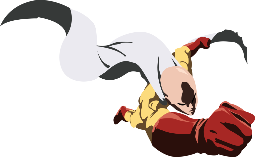 Saitama Man Punch One Free Transparent Image HQ PNG Image