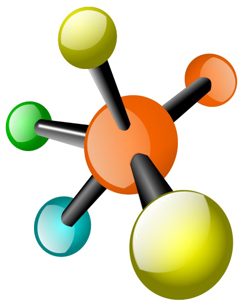 Molecule HD Free Clipart HQ PNG Image