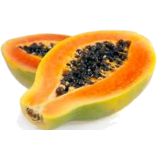 Fresh Papaya Half PNG Free Photo PNG Image