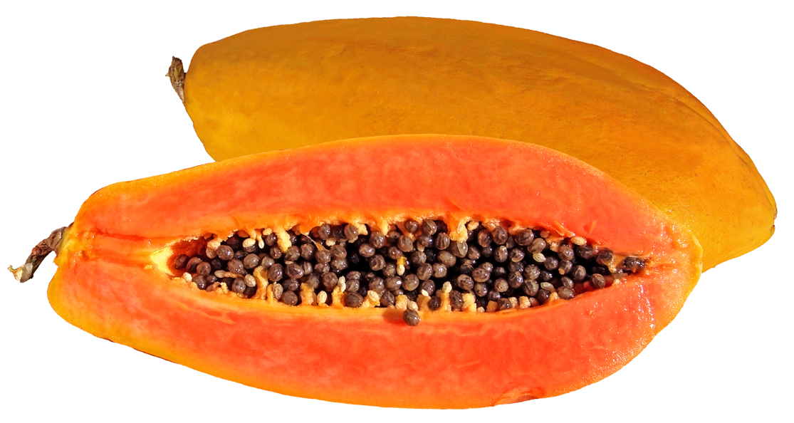 Papaya Half Download HD PNG Image