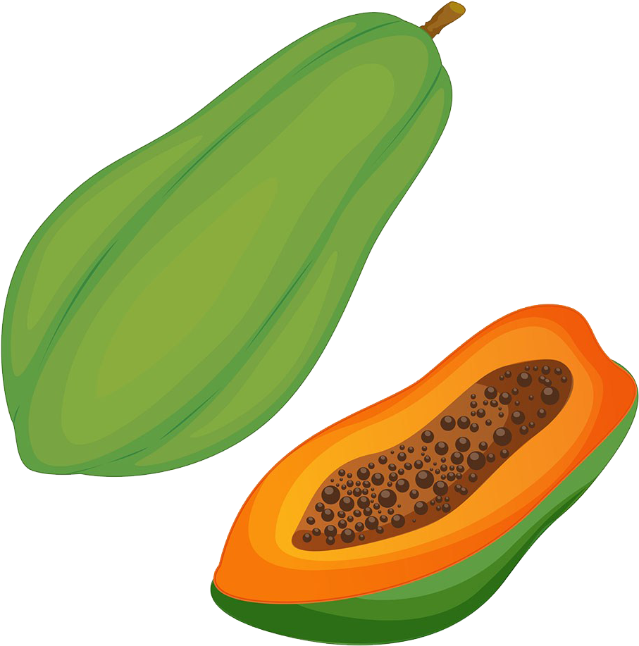 Photos Papaya Half PNG Free Photo PNG Image