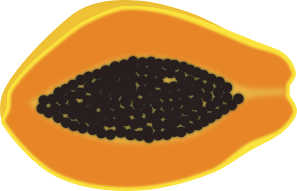 Papaya Half Free HQ Image PNG Image