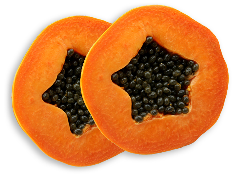 Papaya Organic Half PNG Free Photo PNG Image