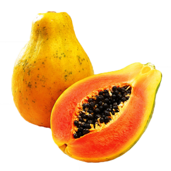 Papaya Organic Photos Half HQ Image Free PNG Image