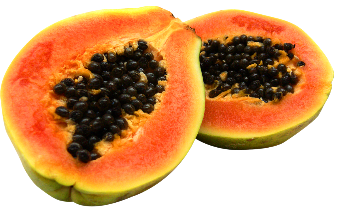 Papaya Picture Organic Half Free Transparent Image HQ PNG Image