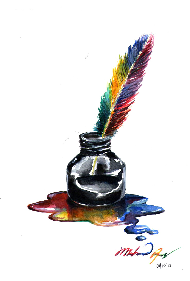 Ink Pot HD Free Photo PNG PNG Image