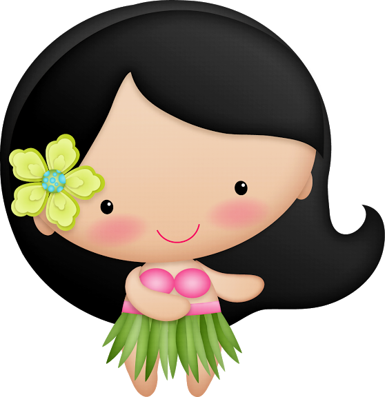 Girl Hawaiian Luau Free HD Image PNG Image