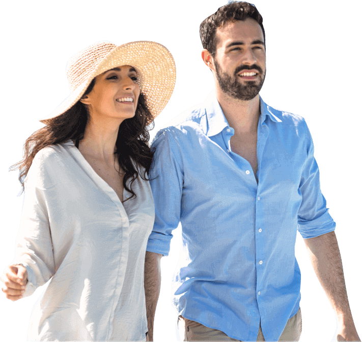 Couple Tourist Free Clipart HQ PNG Image