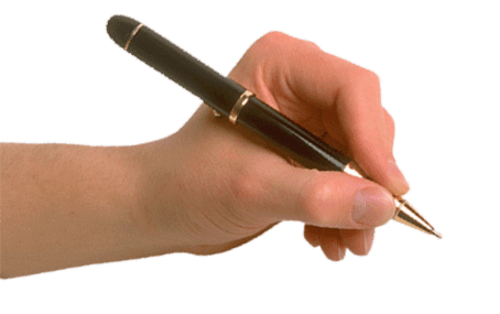 Pen In Hand Png Image PNG Image