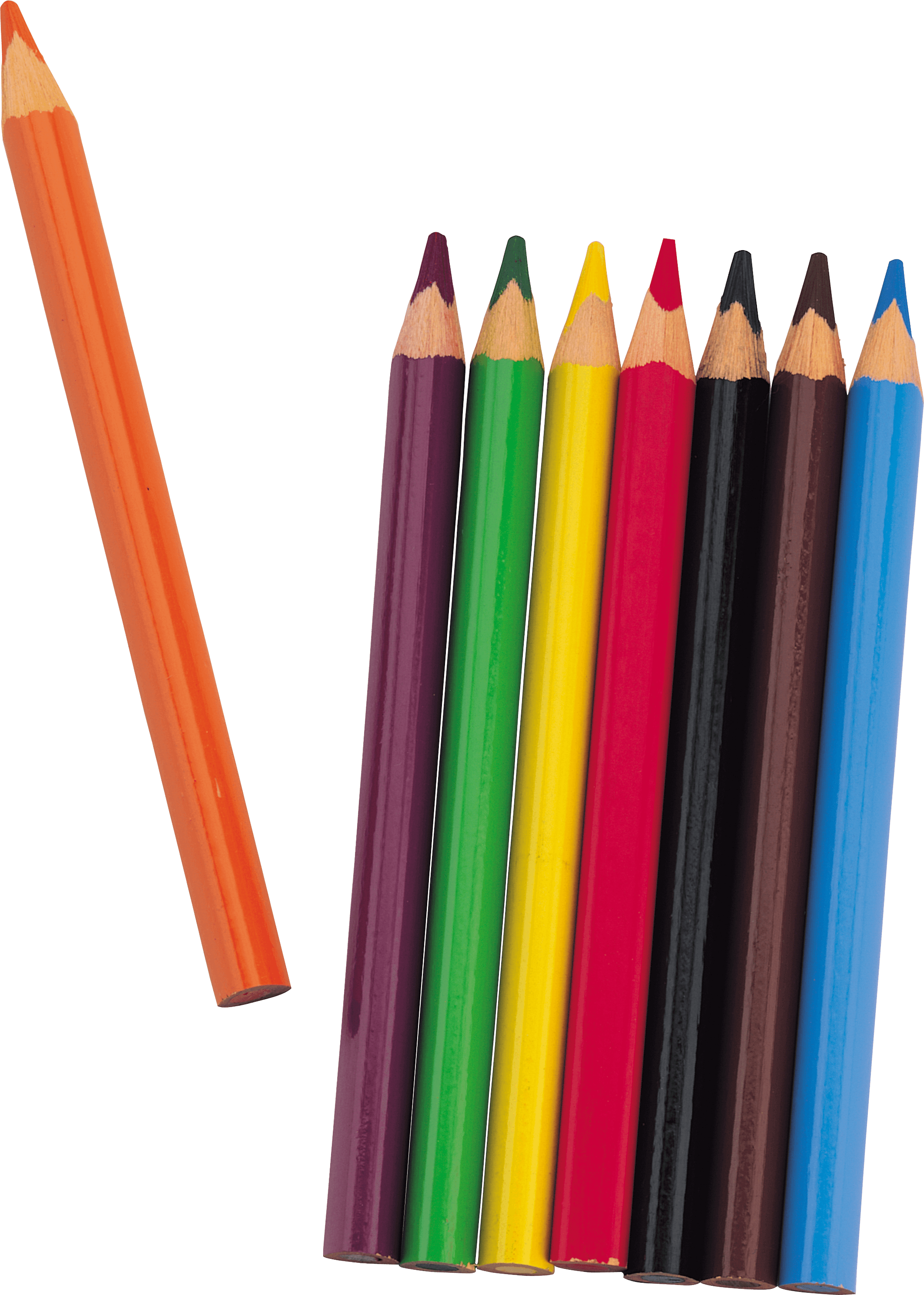 Colorful Pencils Png Image PNG Image