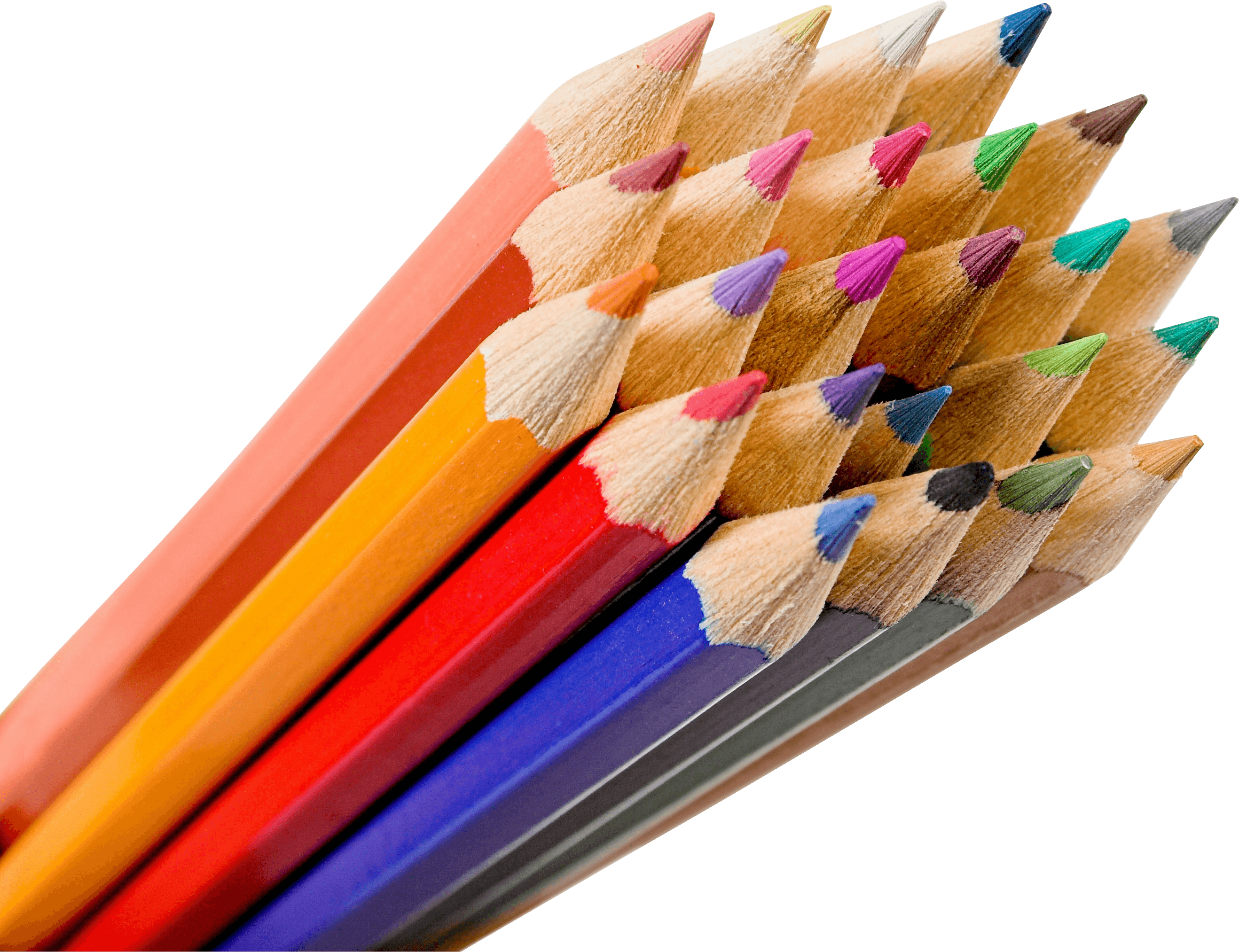 Colorful Pencils Png Image PNG Image