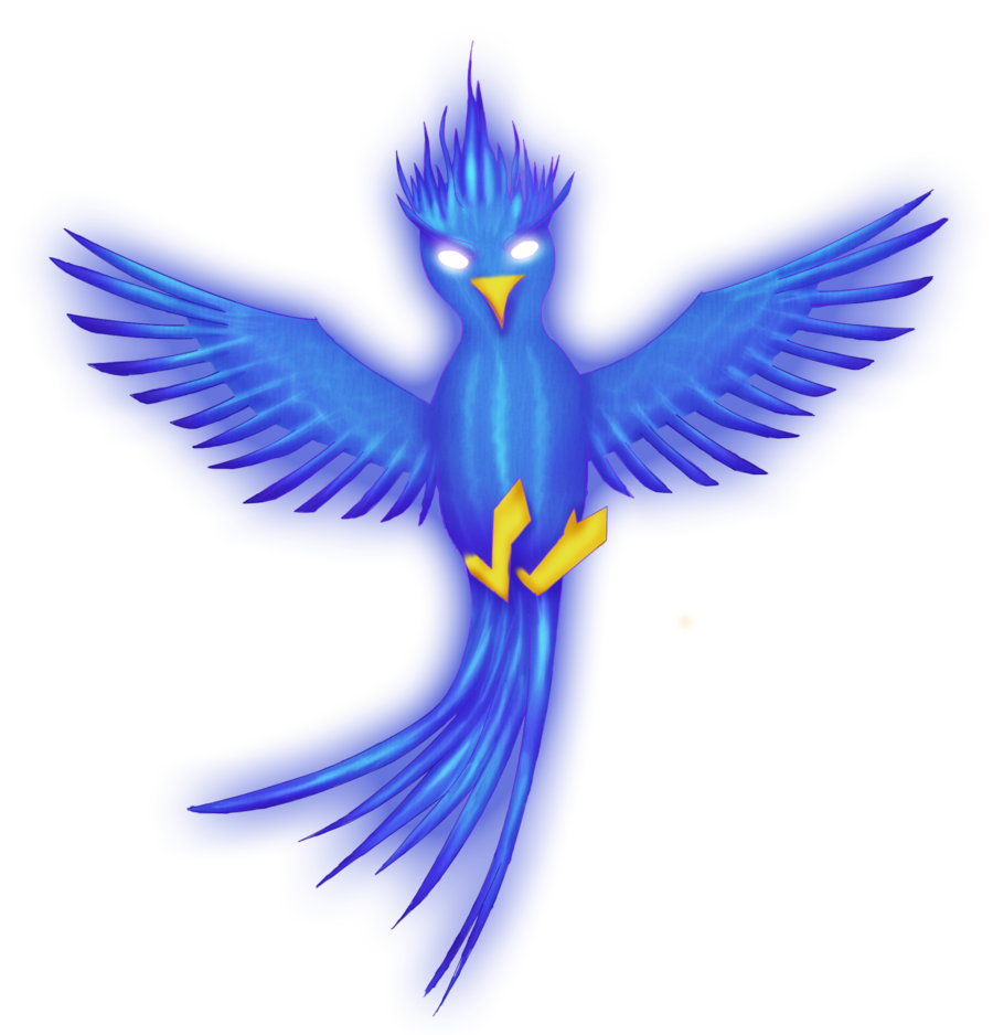 Blue Phoenix Photos PNG Image