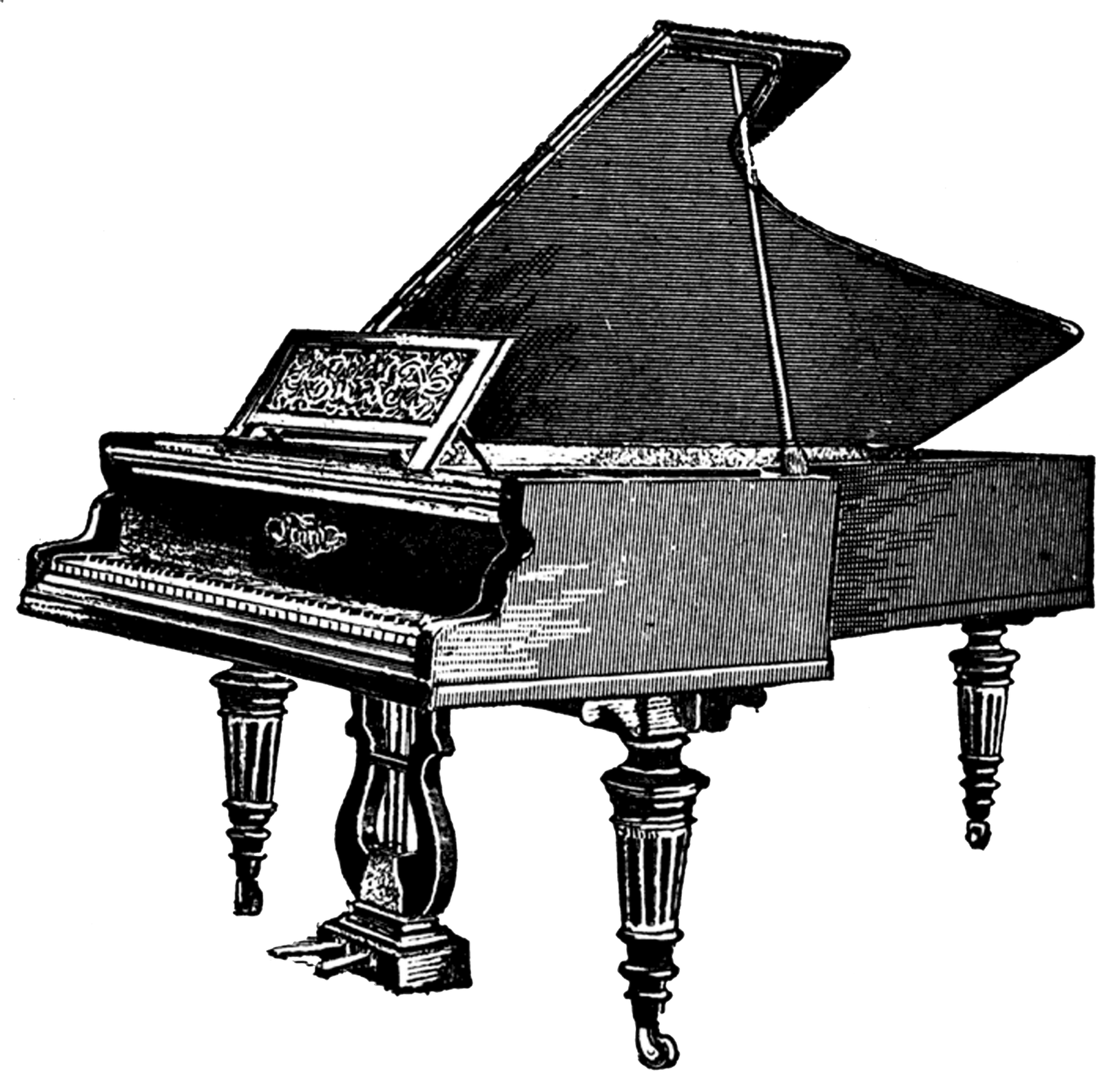 Piano Keyboard Grand Free Download PNG HD PNG Image