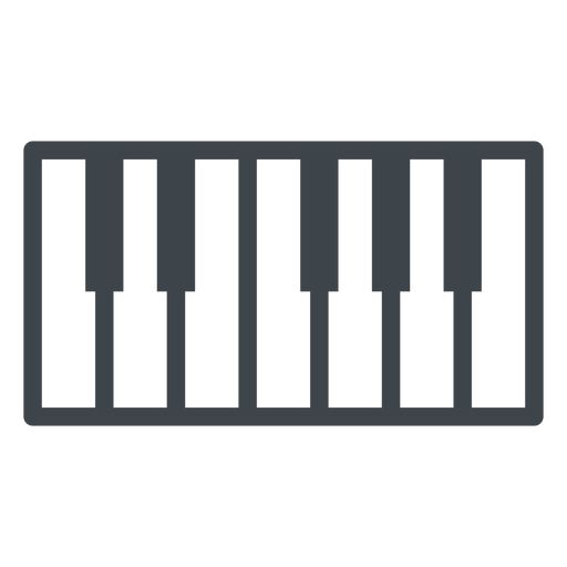 Piano Vector Free PNG HQ PNG Image