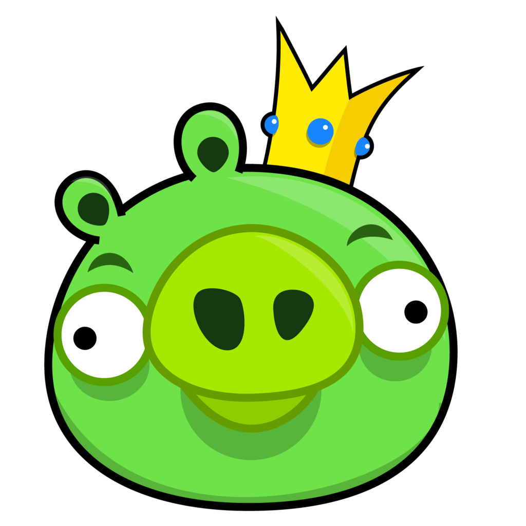 Star Angry Smiley Wars Bad Leaf Piggies PNG Image