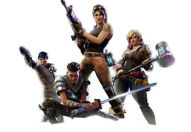 Playstation Figure Mercenary Royale Fortnite Battle Action PNG Image