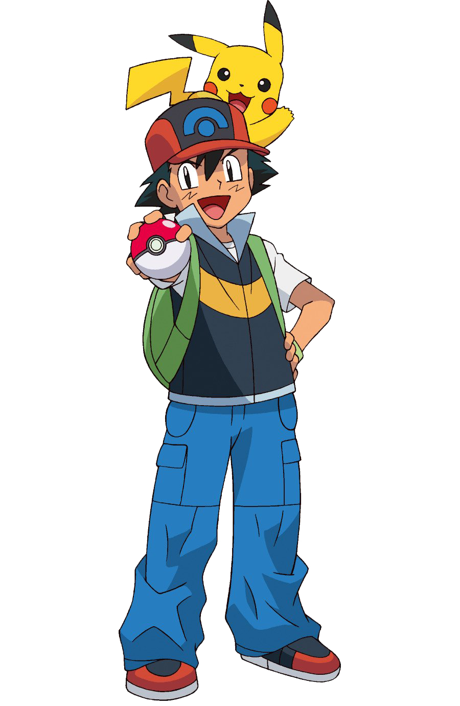 Ketchum Ash Pokemon PNG Free Photo PNG Image