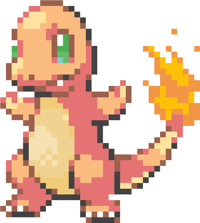 Charmander Pokemon PNG File HD PNG Image