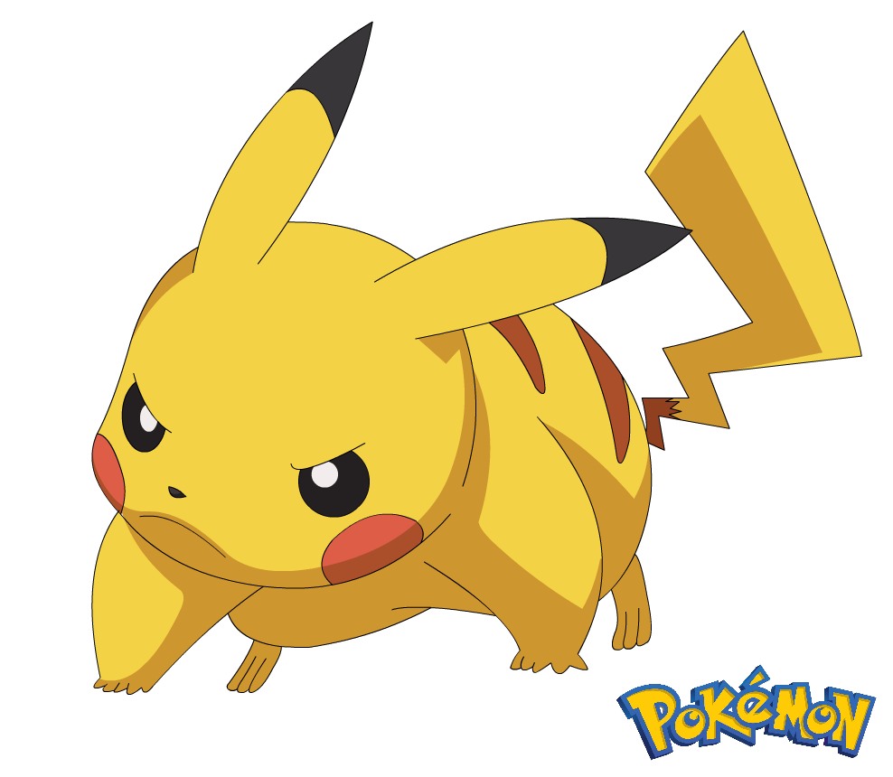 Angry Pikachu Transparent PNG Image