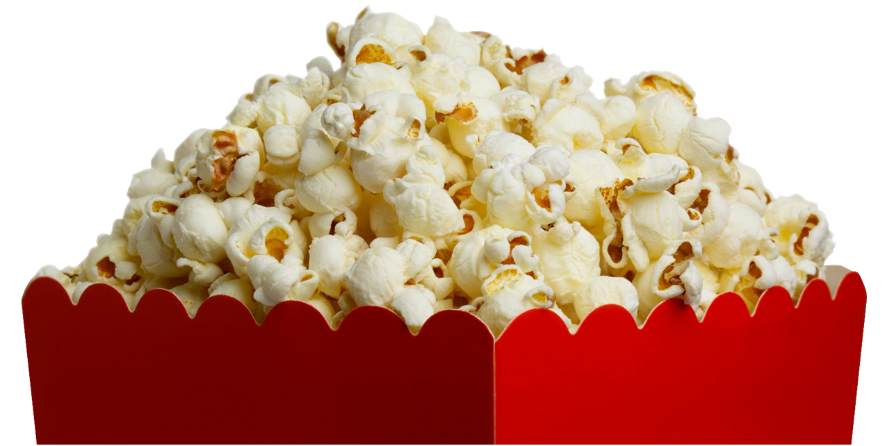 Popcorn Transparent Background PNG Image