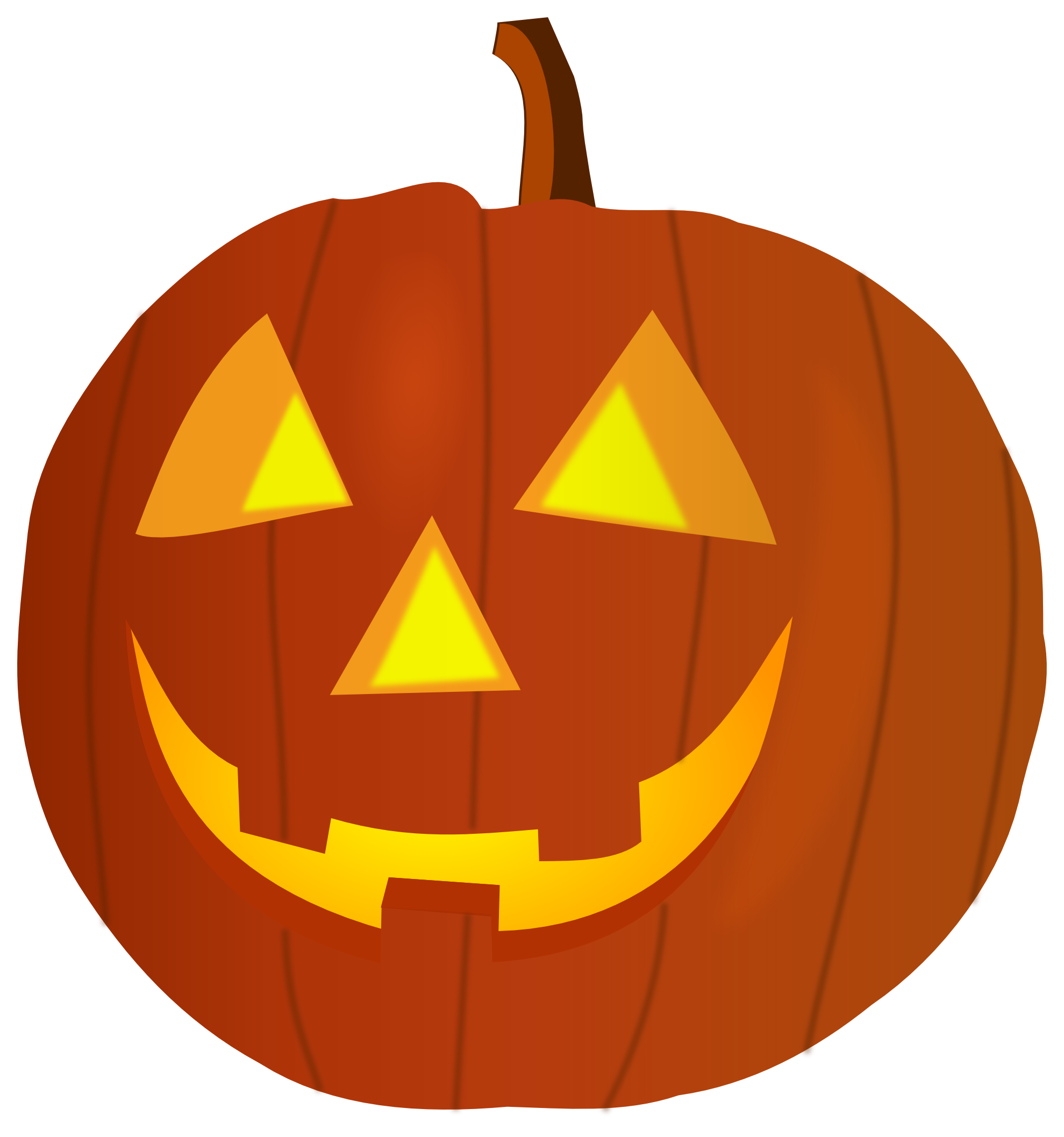 Happy Pumpkin Transparent Image PNG Image