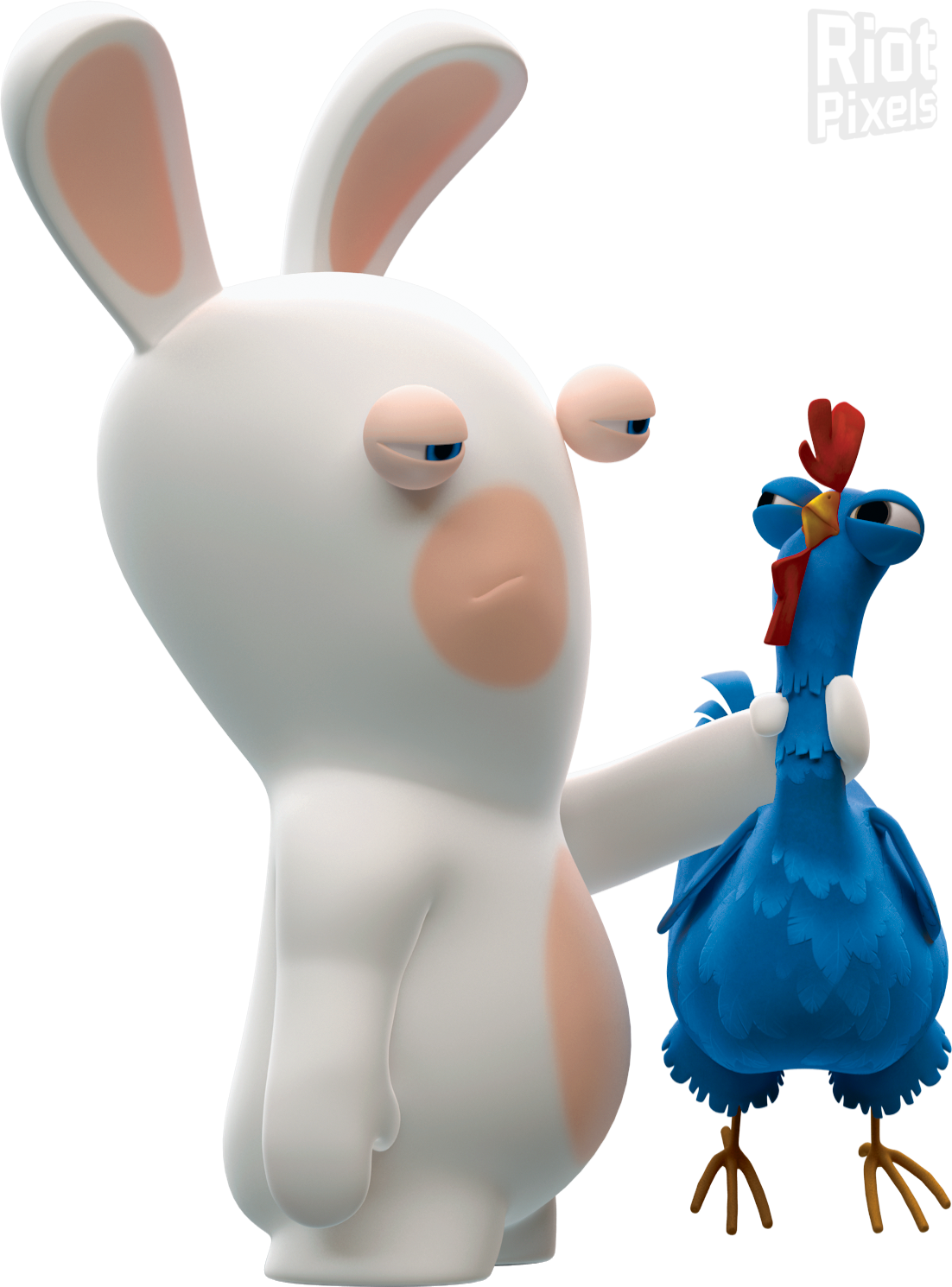 Kingdom Land Mariorabbids Figurine Toy Rabbids Rayman PNG Image