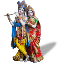 Radha Krishna Transparent PNG Image