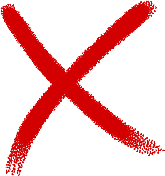 Cross Mark Free Transparent Image HQ PNG Image