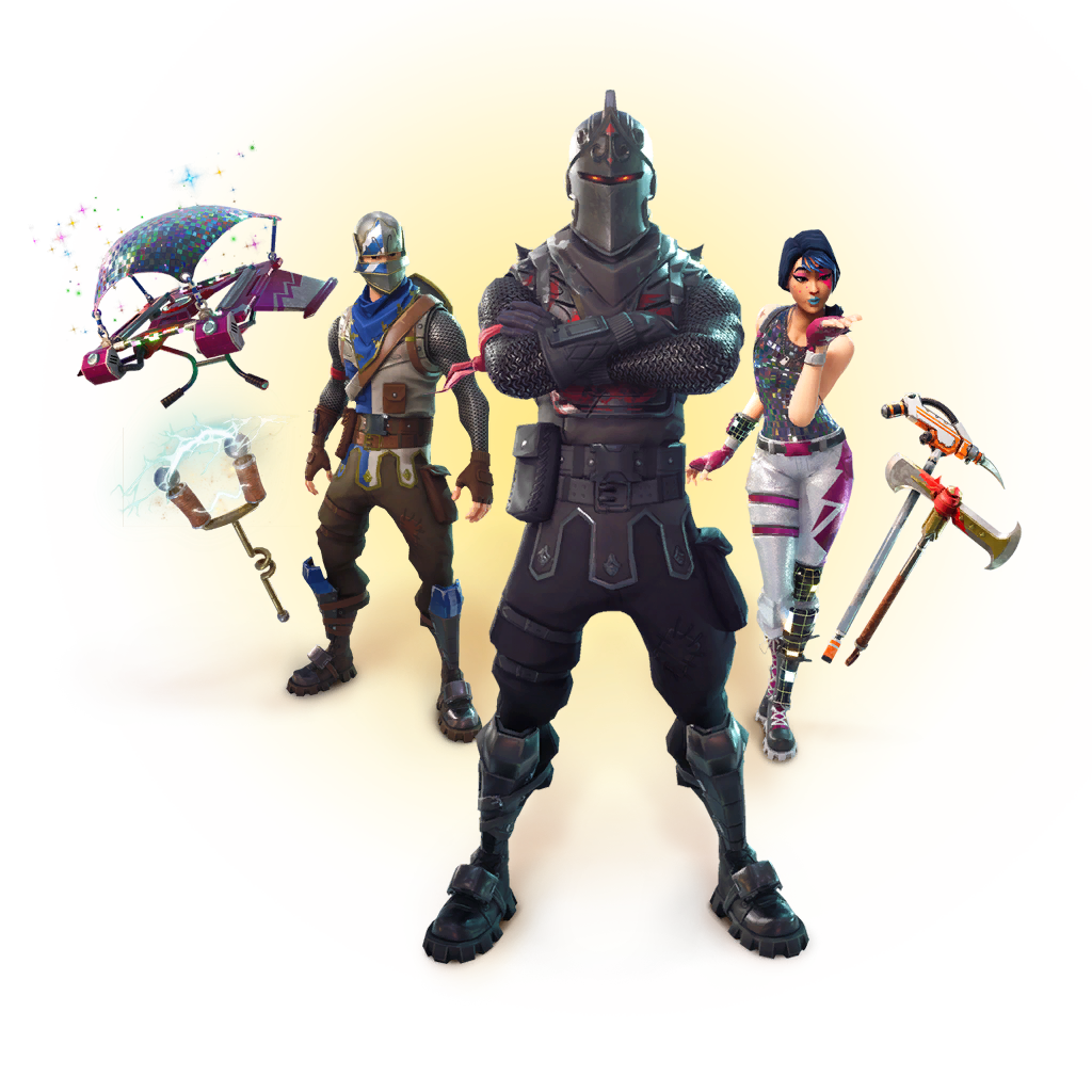 Figure Royale Game Figurine Fortnite Battle Action PNG Image