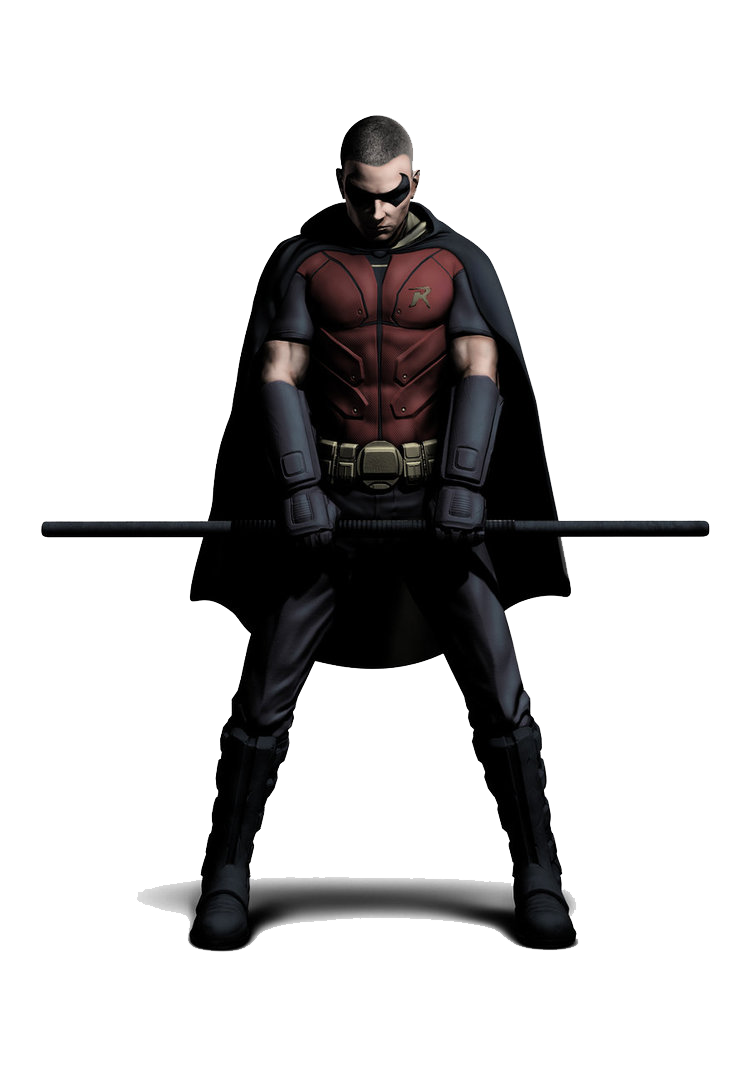 Arkham City Robin File PNG Image