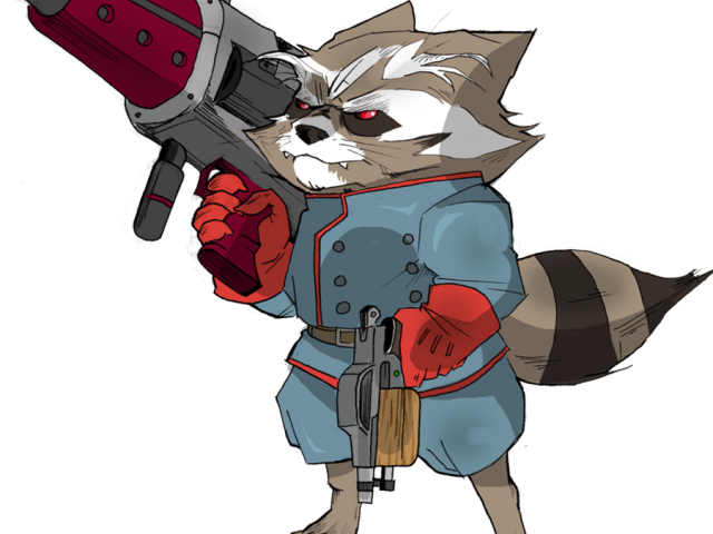 Raccoon Cartoon Rocket Free Transparent Image HD PNG Image