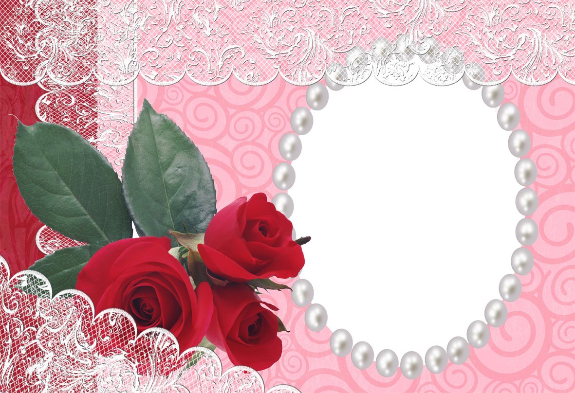 Flower Love Frame Wallpaper Morning Good Red PNG Image