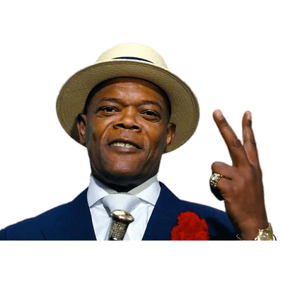 Samuel L Jackson Clipart PNG Image