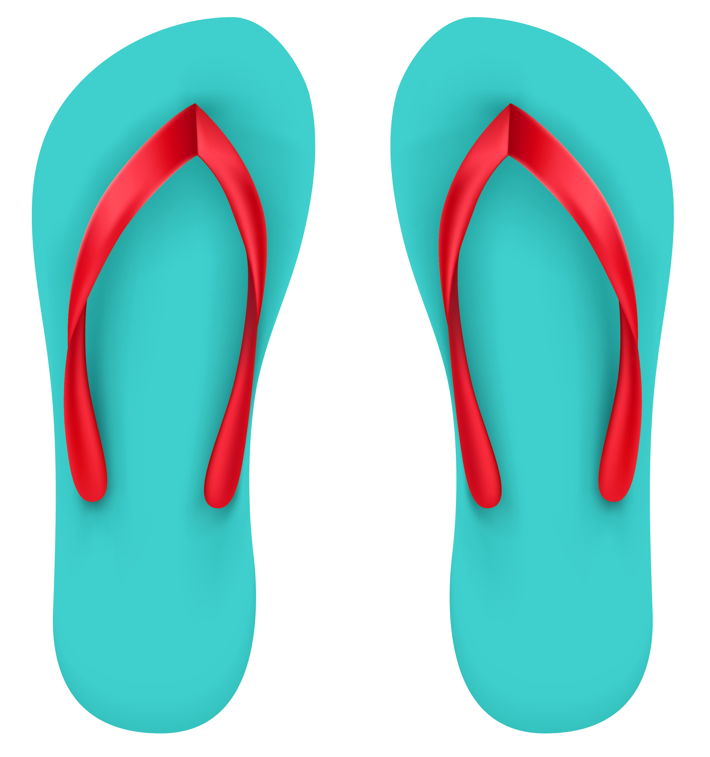 Beach Sandal PNG Image