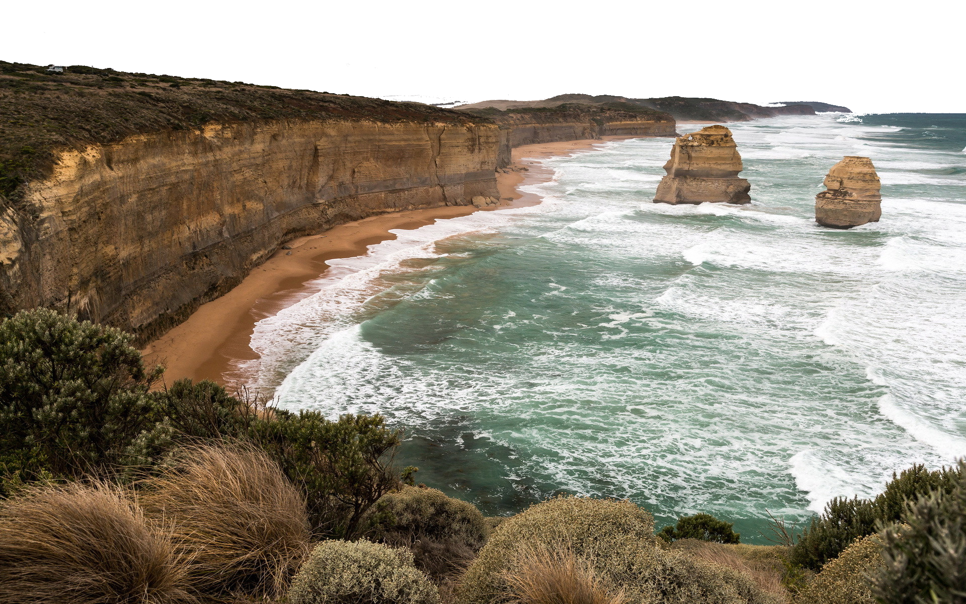 Twelve Great Wallpaper Terrain Ocean Apostles Rock PNG Image