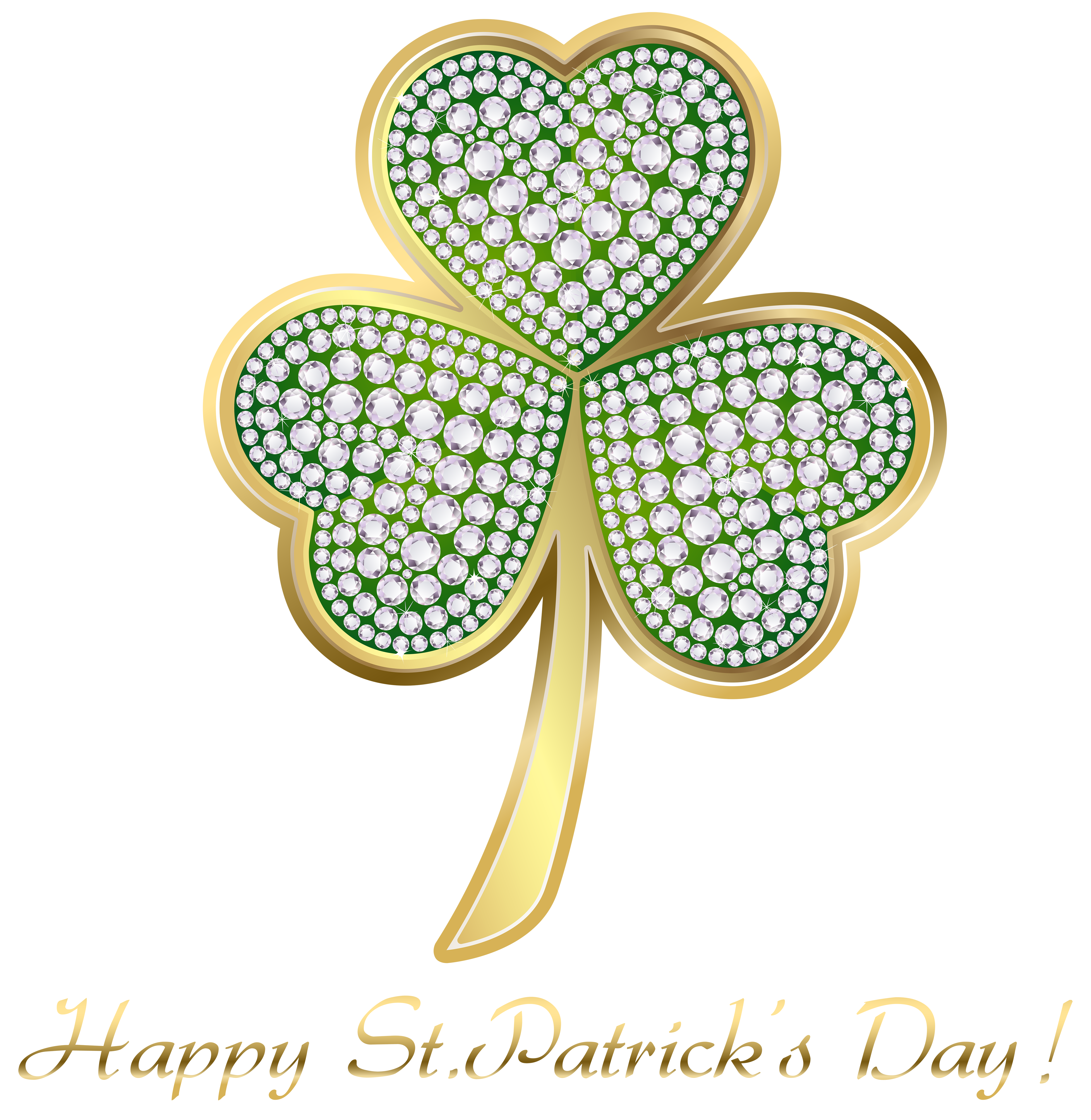 Four Product Leaf Clover Patrick Shamrock Saint PNG Image