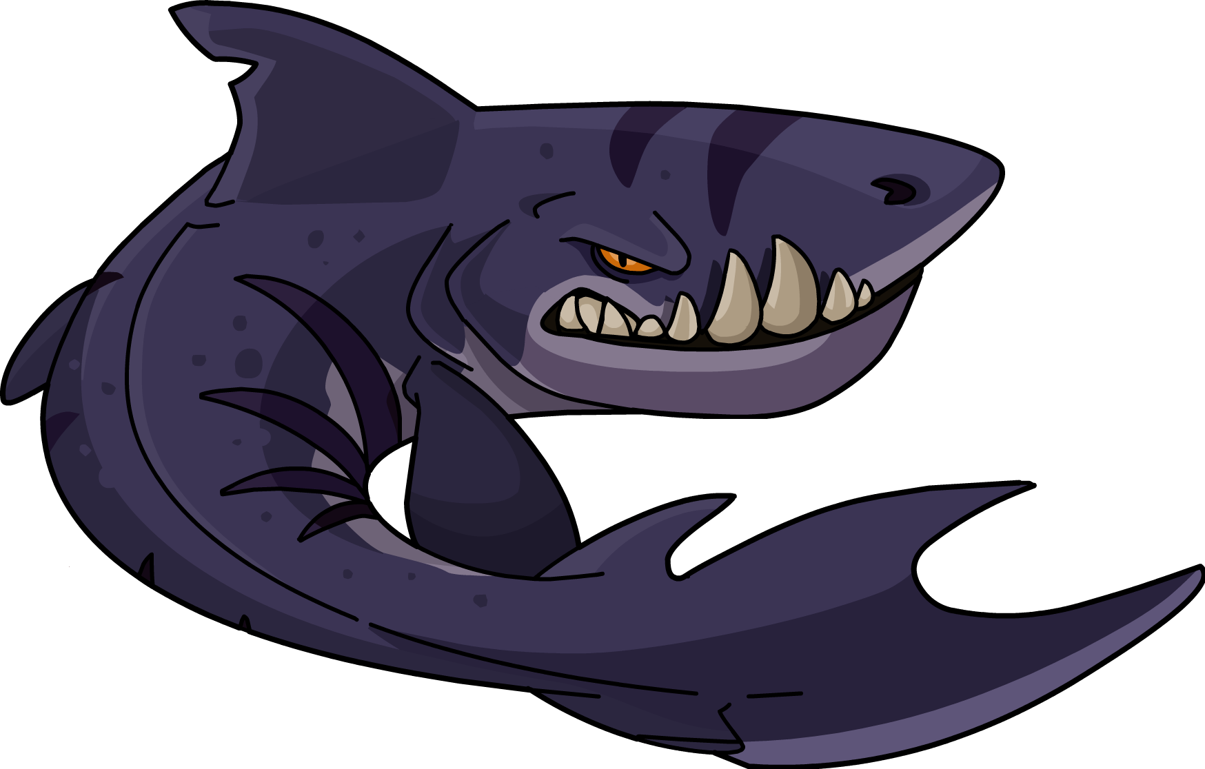 Big Shark Megalodon Free HD Image PNG Image