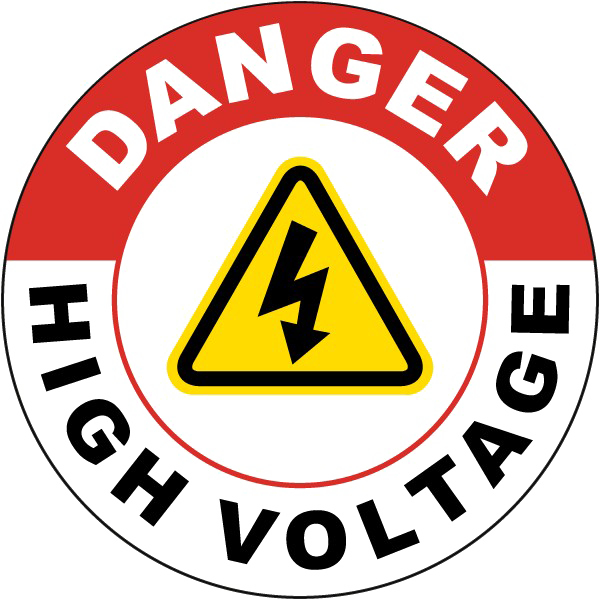 High Voltage Sign PNG Download Free PNG Image