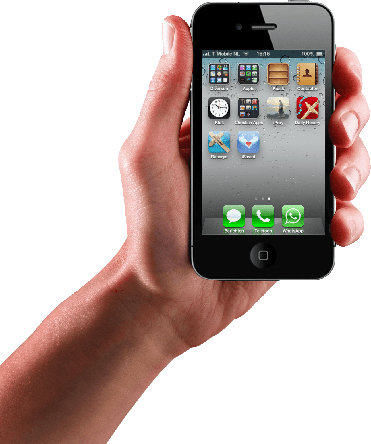 Smartphone In Hand Png Image PNG Image