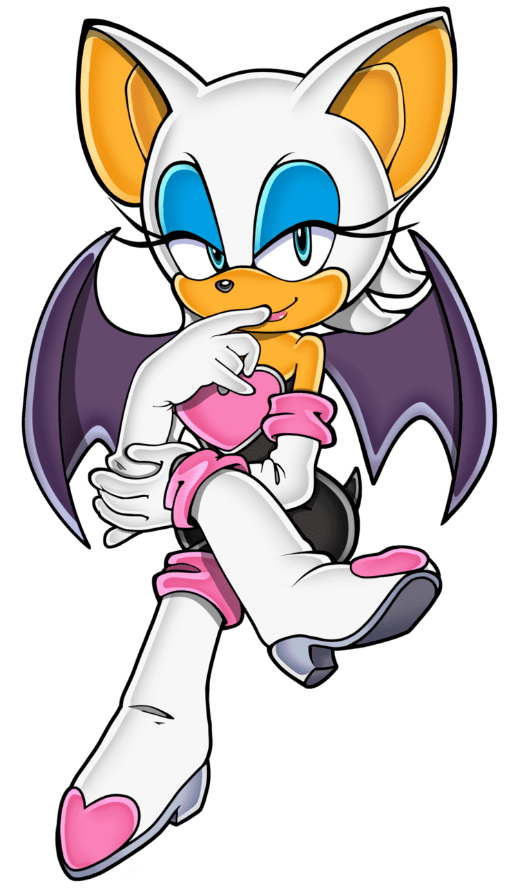 Sonic Bat Anime Rouge X The PNG Image