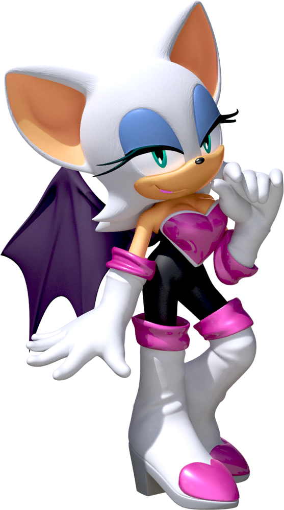 Sonic Bat Pic Anime Rouge X The PNG Image