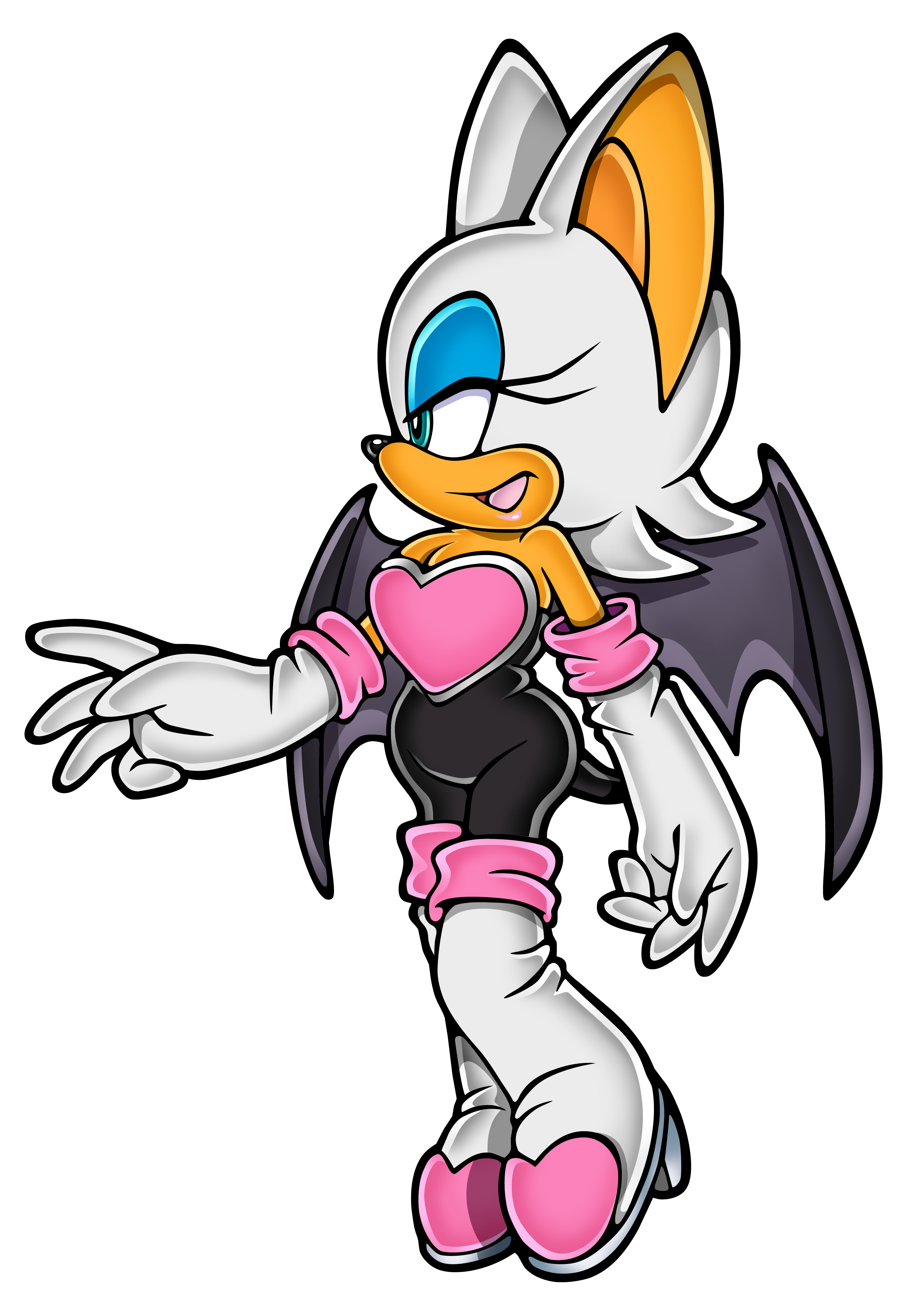 Sonic Bat Anime Rouge X The PNG Image