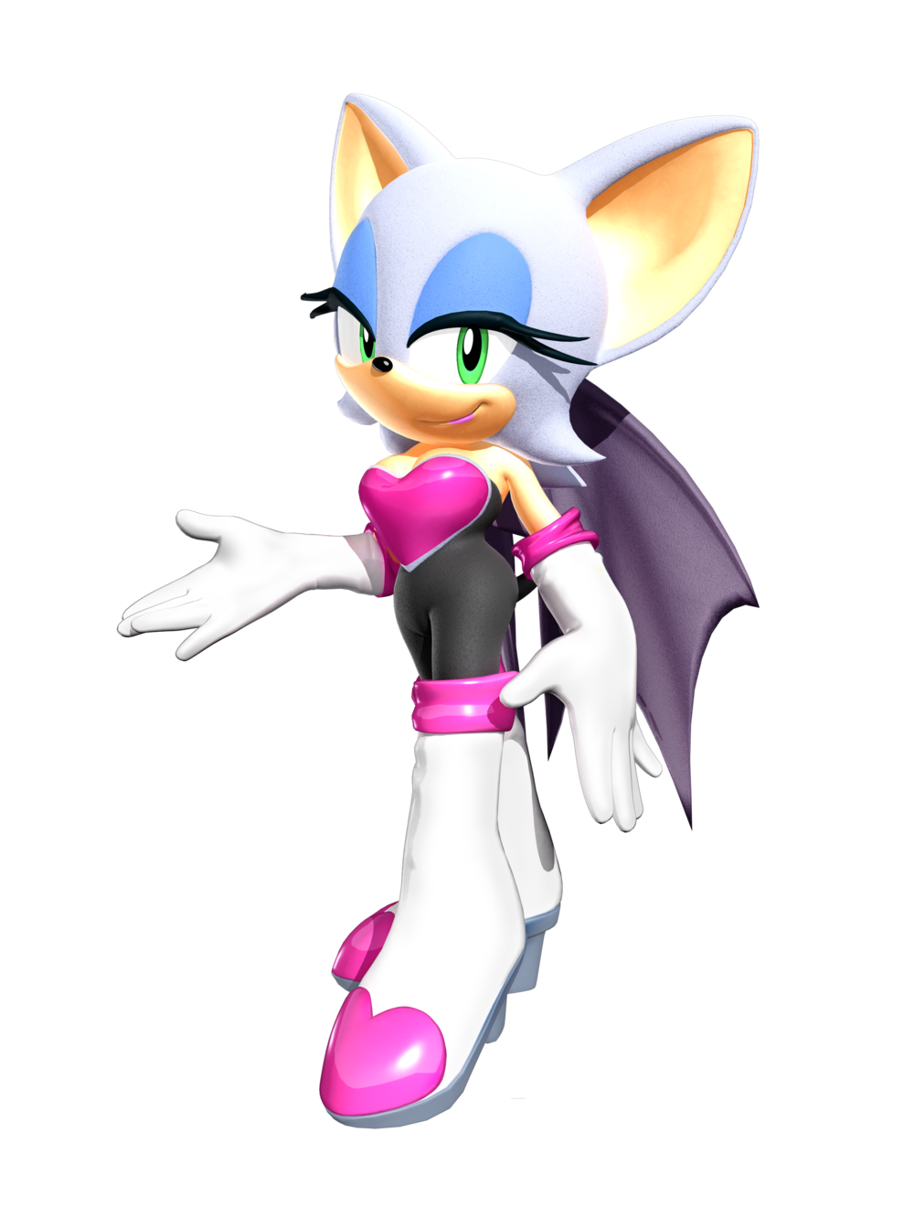 Sonic Bat Anime Rouge X The PNG Image