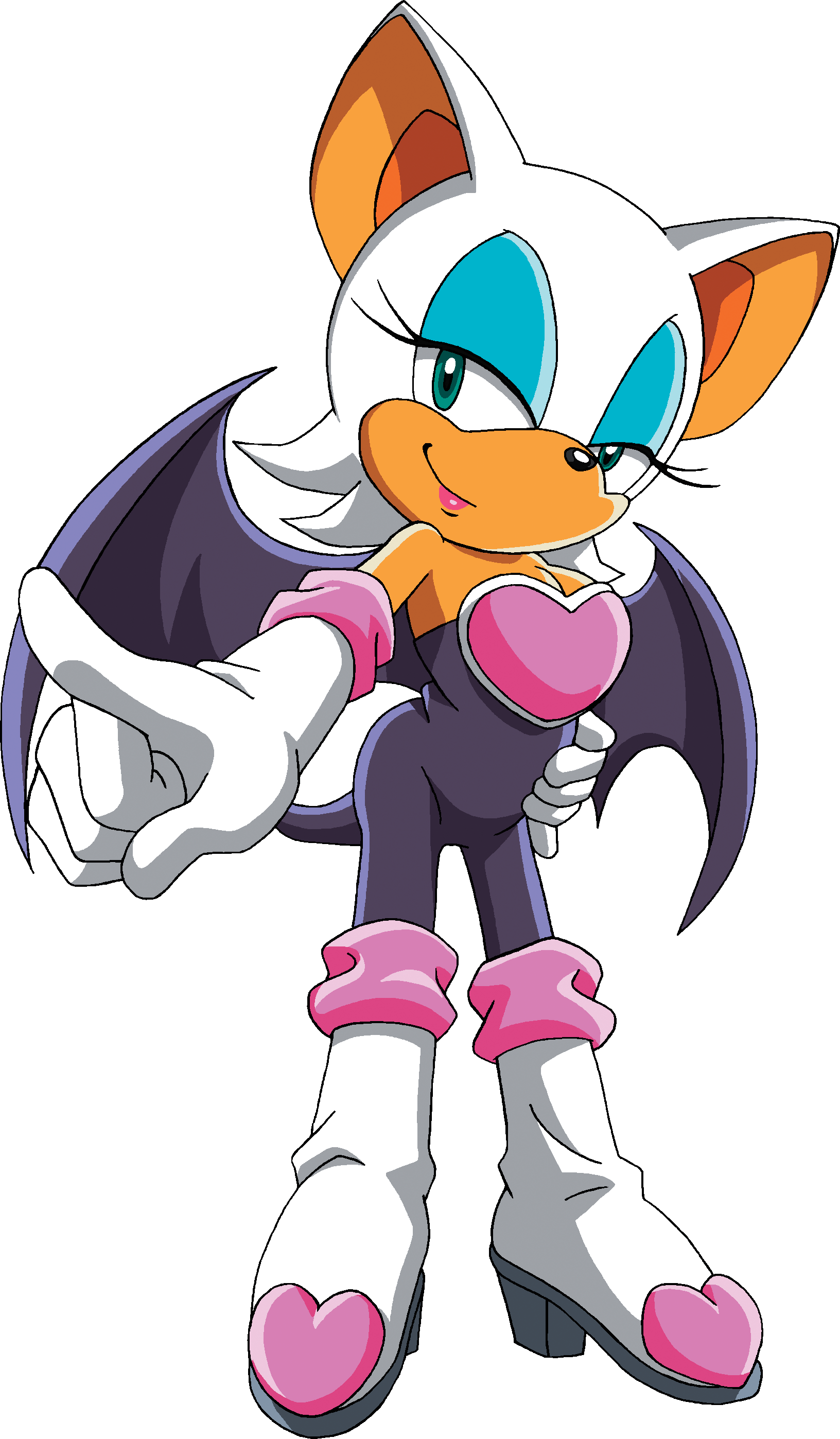 Sonic Bat Series Rouge X The PNG Image