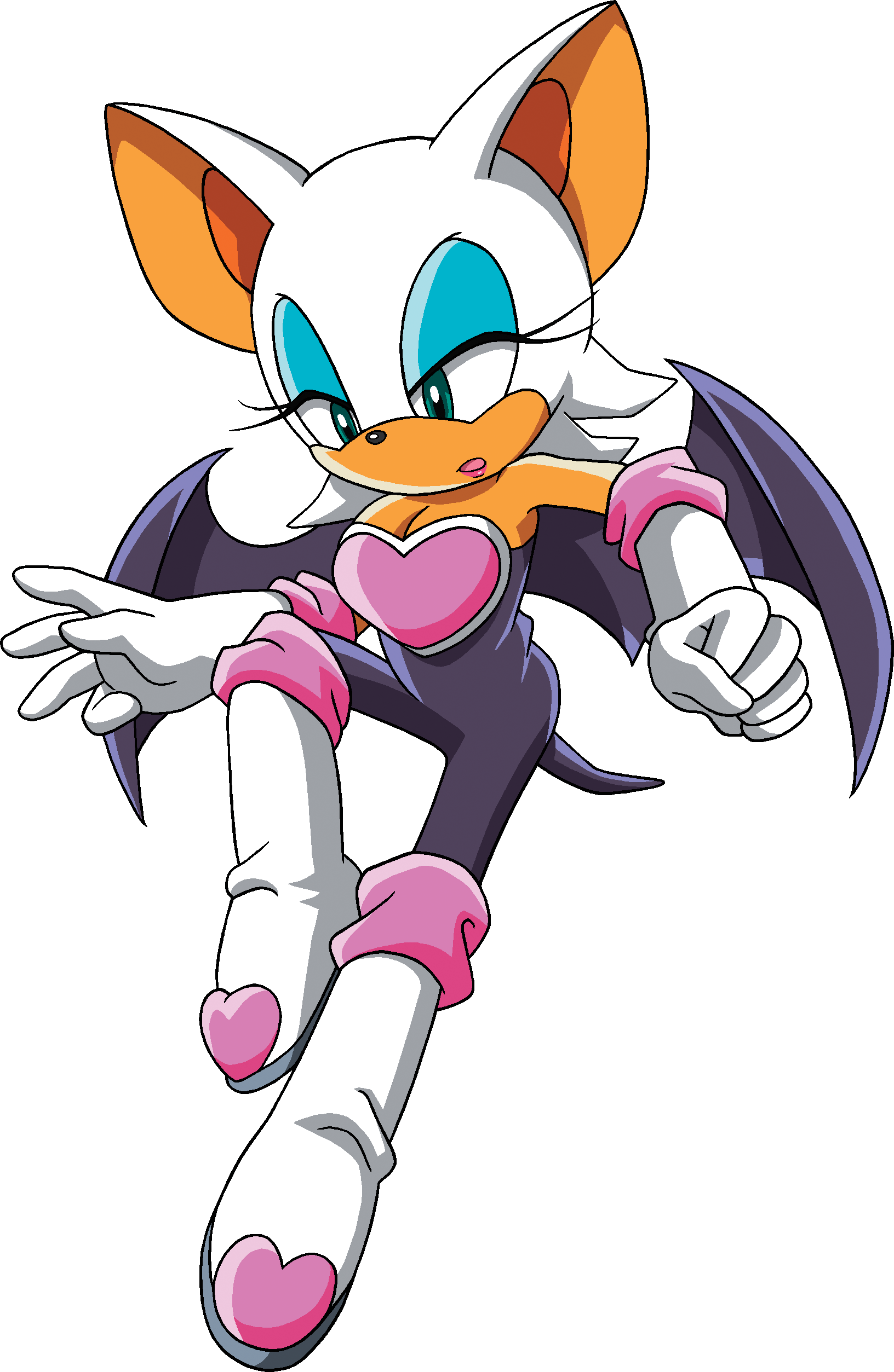 Sonic Bat Series Rouge X The PNG Image