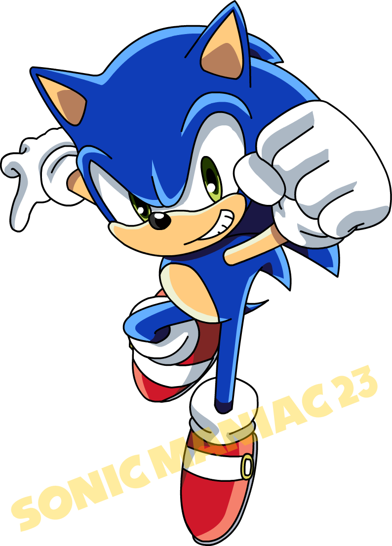 Sonic Area Colors Segasonic Artwork Shadow The PNG Image