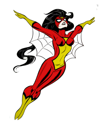 Spider Woman PNG Image