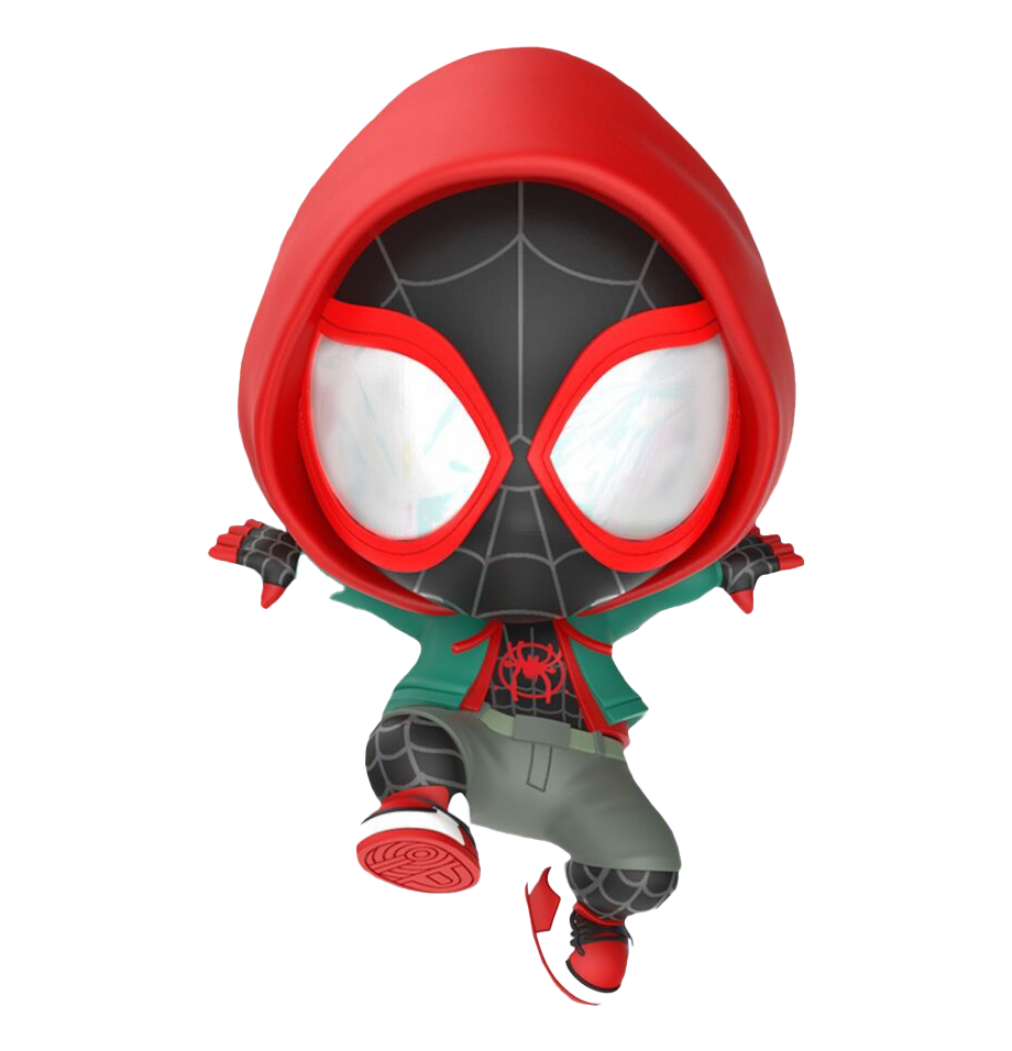 Cute Spider-Man Spider-Verse Into The PNG Image