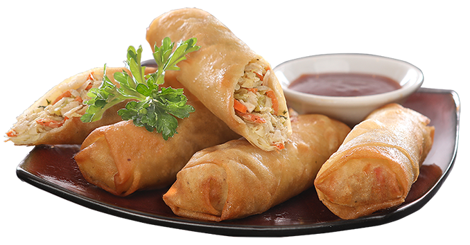 Spring Crispy Rolls HD Image Free PNG Image